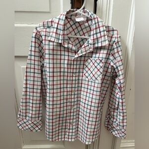 Classic Plaid Button-Down Kids Shirt